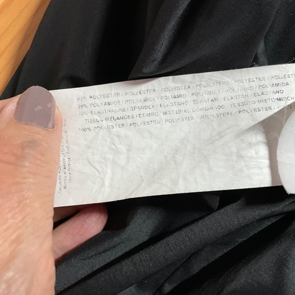 JOSEPH RIBKOFF Black Lightweight Bubble Hem Dress w/ Pockets & Side Zip US Sz 8 - Picture 11 of 14